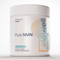 A white plastic tub of Elewell Pure NMN dietary supplement powder, 100 grams, on a clean white background.