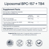 Liposomal BPC-157 + TB4-Frag